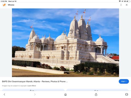Ambaji USA - Shree Shakti Mandir by null
