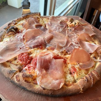 Anthony's Coal Fired Pizza & Wings - Yummm Traditional 12" oven fired pizza with prosciutto. - Pizza Near Me - Doral, Florida Anthony's Coal Fired Pizza & Wings - Yummm Traditional 12" oven fired pizza with prosciutto. - Pizza Near Me - Doral, Florida