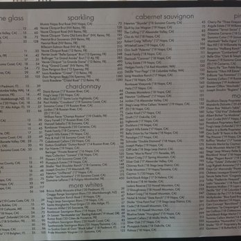 Steak 44 - Wine menu. - Steakhouses Near Me - Phoenix, Arizona Steak 44 - Wine menu. - Steakhouses Near Me - Phoenix, Arizona