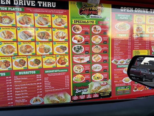 Menu photo 7 Burritos California Marysville, WA Menu photo 7 Burritos California Marysville, WA
