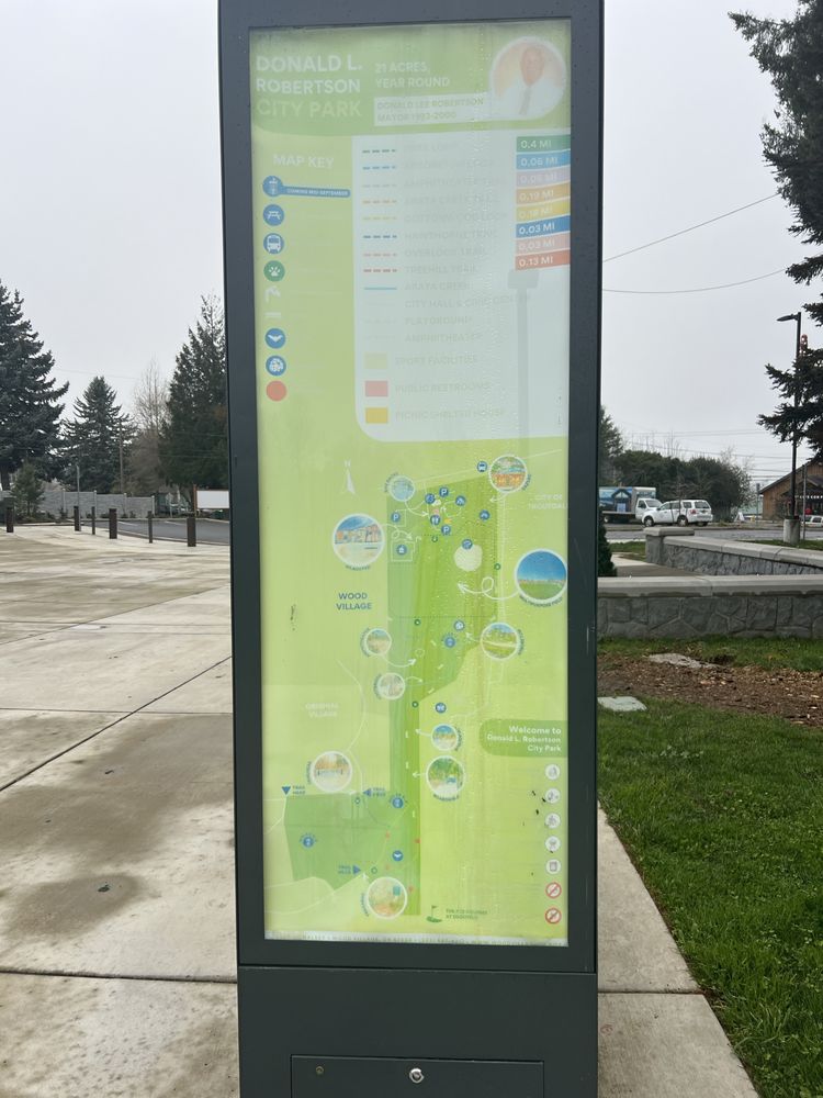 DONALD L ROBERTSON CITY PARK Updated August 2024 24300 NE Halsey St