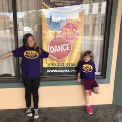 Creative & Performing Arts Academy Of NEPA - Ryleigh & Pheonyx After their first class/rehearsal for Sleeping Beauty @ CAPAA! #CAPAAKidsDoItBetter