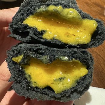 Lunar - Salted Egg Yolk Lava Bun (3) - Chinese Near Me - New York, New York