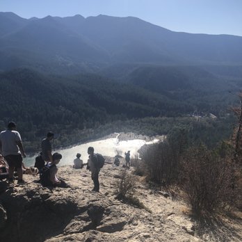 Rattlesnake Ledge Trail - Looking down. - Hiking Near Me
