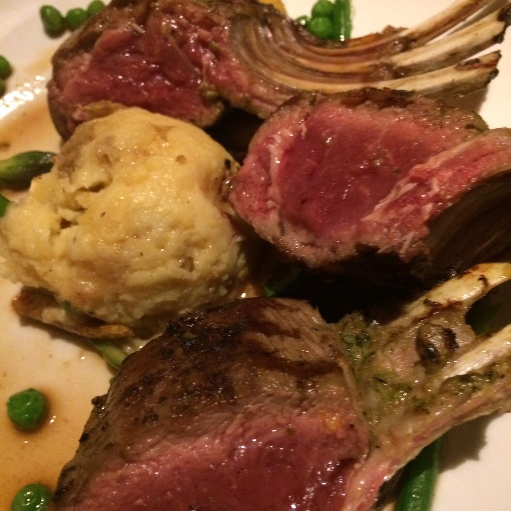 Seasons 52 - Rack of lamb, ordered rare - New American Near Me - Columbia, Maryland Seasons 52 - Rack of lamb, ordered rare - New American Near Me - Columbia, Maryland