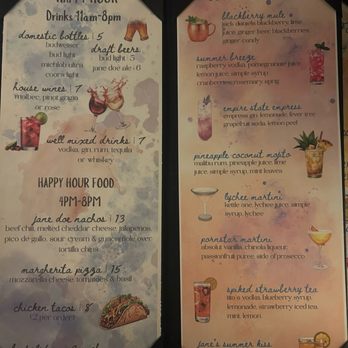 Jane Doe Lounge - Cocktail Bars Near Me - New York, New York Jane Doe Lounge - Cocktail Bars Near Me - New York, New York