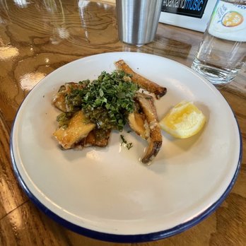Low Bar - Roasted King trumpet mushrooms - Cocktail Bars Near Me - Oakland, California Low Bar - Roasted King trumpet mushrooms - Cocktail Bars Near Me - Oakland, California