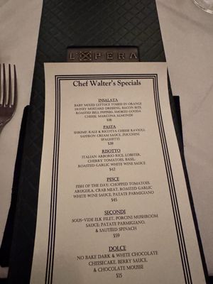 Menu photo 8 L'Opera Long Beach, CA