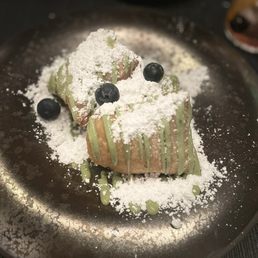 Matcha Pistachio Beignets