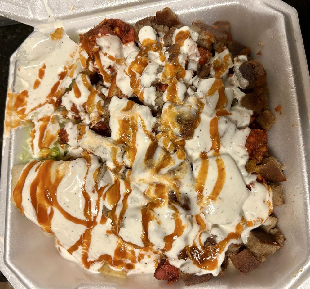 Food from NY Halal Gyro