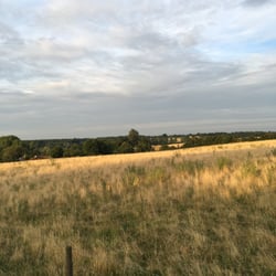 The Crown - View from the patio over the Box Valley