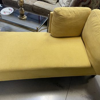 Habitat for Humanity ReStore - Fun yellow chase lounge, unique and comfortable! - Building Supplies Near Me - Oxnard, California