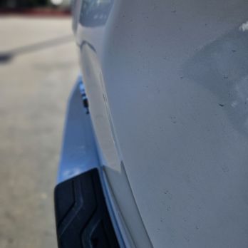Metal Massager - Before photo - Mobile Dent Repair Near Me