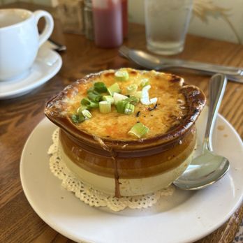Cafe Jolie - French onion soup - Breakfast & Brunch Near Me - Alameda, California