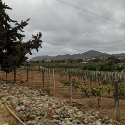 The winery even looks beautiful on a stormy day!