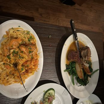 Riccardo Trattoria - FETTUCCINE ARAGOSTA IMPERIALE LAMB SHANK BRASATO AL CIANTI - Italian Near Me - Chicago, Illinois