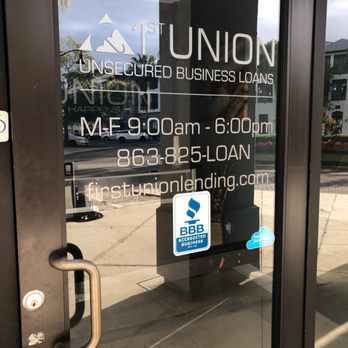 First Union Lending - Front door - Business Financing Near Me - Orlando, Florida