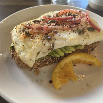 Toasted & Roasted - Avocado Toast with a fried egg added - Breakfast & Brunch Near Me - Henderson, Nevada Toasted & Roasted - Avocado Toast with a fried egg added - Breakfast & Brunch Near Me - Henderson, Nevada