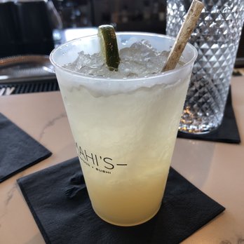 Mahi's - Key Lime Crush $9, tasted just like a slice of Key Lime Pie! Minka rocked!! - Seafood Near Me - Virginia Beach, Virginia Mahi's - Key Lime Crush $9, tasted just like a slice of Key Lime Pie! Minka rocked!! - Seafood Near Me - Virginia Beach, Virginia