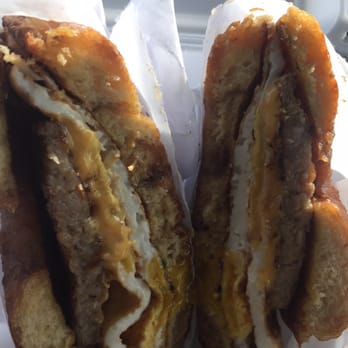 Ralphie's Crossroads Cafe - Fronut Heaven! This dude Ralphie is awesome! 3-11-2016 - Hot Dogs Near Me - Plainview, New York