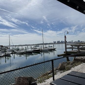 Belle Isle Seafood - View from the deck - Seafood Near Me - Winthrop, Massachusetts