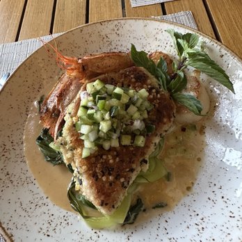 Hualani's - Opah, scallops, and shrimp - Hawaiian Near Me - Lihue, Hawaii