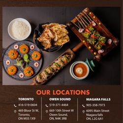 Indian Desire - Menu and location