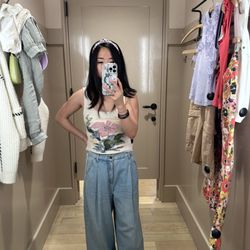 Anthropologie - Cute wide leg jeans