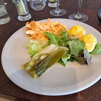 Restaurant Le Pierre Loti - L'entrée du buffet avec de très bon oeufs mimosa - Restaurants Near Me - Royan, 17