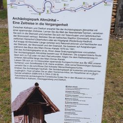 Archäologiepark Keltentor - Informationstafel