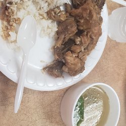 Karihan Filipino Food - Half of my serving of adobo