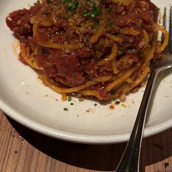 Gjelina - Saffron Spaghetti - New American Near Me - Venice, California Gjelina - Saffron Spaghetti - New American Near Me - Venice, California