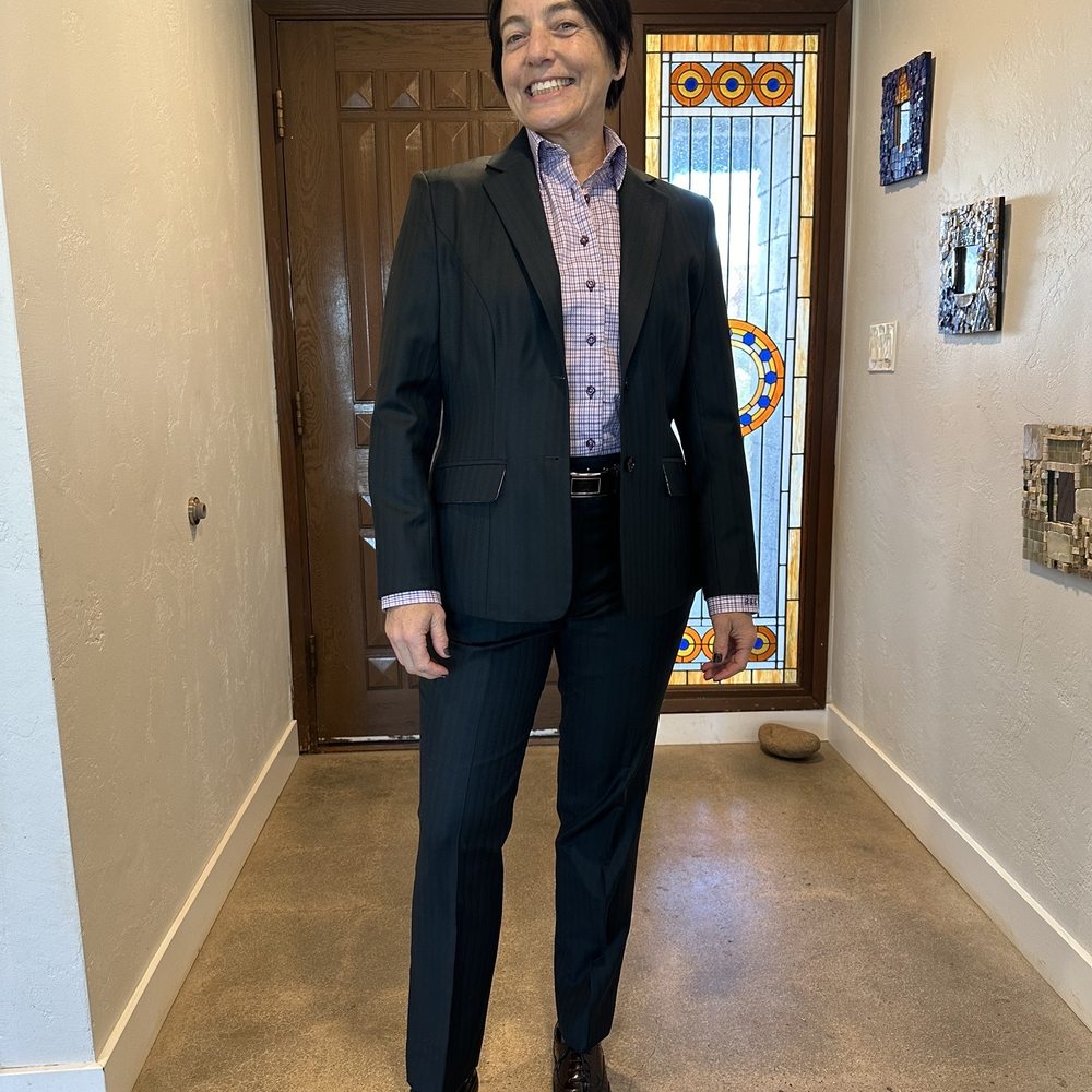 Front view of my new Rocky's suit.