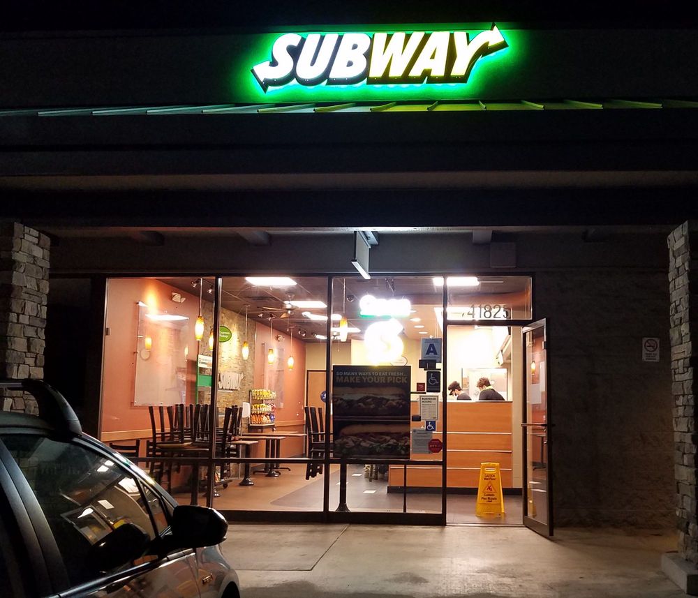 SUBWAY Updated July 2024 41823 CA74, Hemet, California