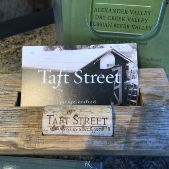 Taft Street Winery - Business card - Wine Tasting Room Near Me - Sebastopol, California Taft Street Winery - Business card - Wine Tasting Room Near Me - Sebastopol, California