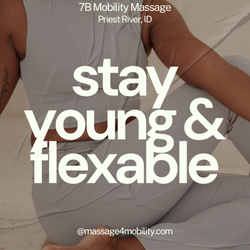 7B Mobility Massage - Great Deep Tissue work doesn't need to be painful. Leave stress behind and step out of your ruts.