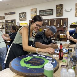 Board & Brush - Look how much fun they're having at their B&b Date Night!