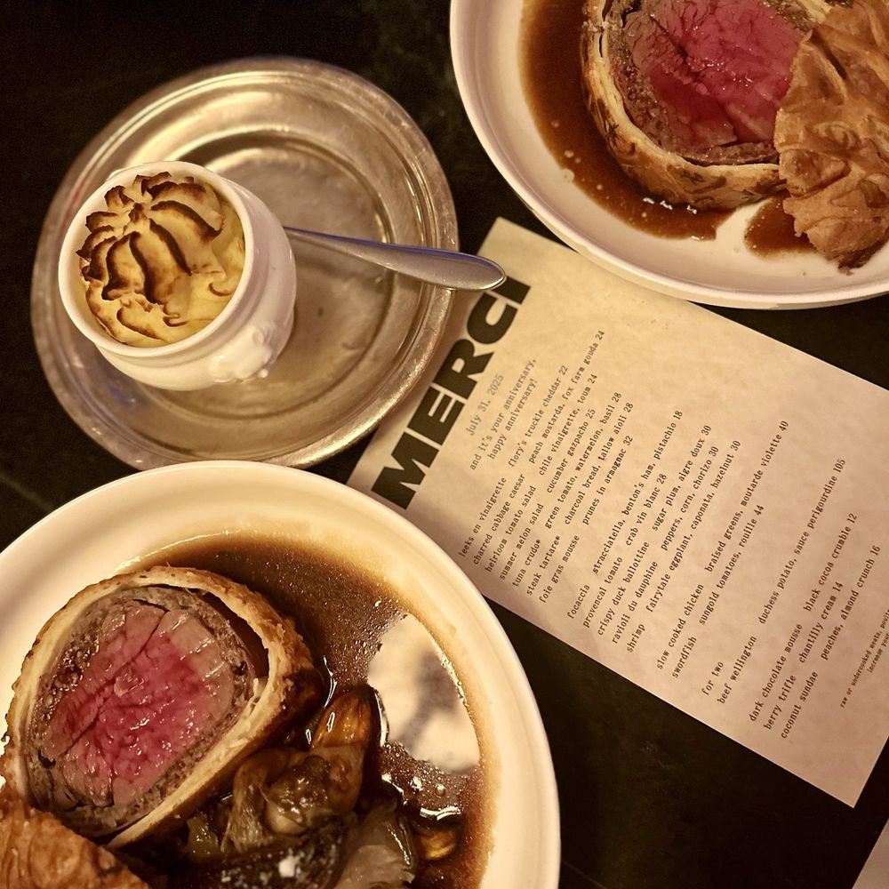 Merci - Beef Wellington - French Near Me - Charleston, South Carolina