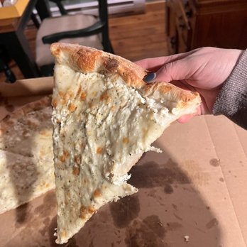 Brenda's Pizzeria - Super cheesy white pizza - Pizza Near Me - Oakland, Maryland Brenda's Pizzeria - Super cheesy white pizza - Pizza Near Me - Oakland, Maryland