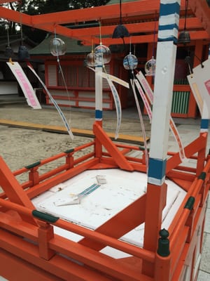 Sumiyoshi Shrine by null