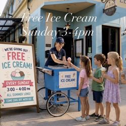 FREE ICE CREAM SUNDAYS ARE HERE!   Summer just got a little sweeter at Le Sud! Join us every Sunday from 3:00 PM - 4:00 PM l