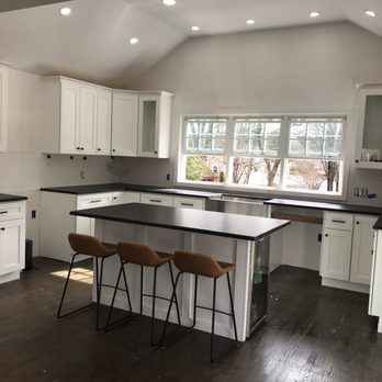 EF Granite - Black leathered granite - Kitchen & Bath Near Me - Saugus, Massachusetts