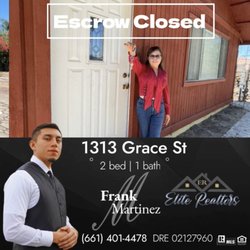 Frank Martinez - Kern County Realtor - Escrow Closed with happy Buyer !
