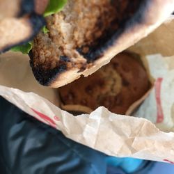 Tim Hortons - Burned sandwich.