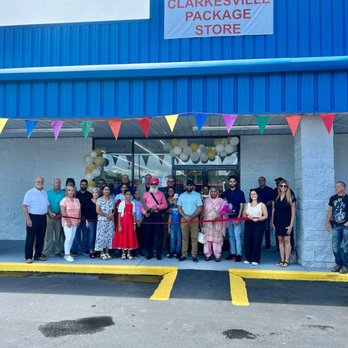 Clarkesville Package Store - a group of people standing in front of the store - Beer, Wine & Spirits Near Me - Clarkesville, Georgia Clarkesville Package Store - a group of people standing in front of the store - Beer, Wine & Spirits Near Me - Clarkesville, Georgia