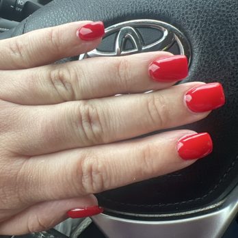 S C Nail Spa - Shirt square red nails. Buildable Gel - Nail Salons Near Me - Pleasantville, New York S C Nail Spa - Shirt square red nails. Buildable Gel - Nail Salons Near Me - Pleasantville, New York