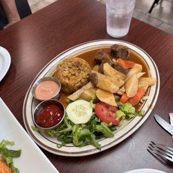 Latino Legacy - Mofongo con Carne Guisada
