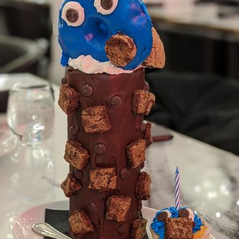 Sugar Factory Express - Cookie monster - the donut, big cookie, and cupcake taste terrible. They're just for show I think. - Desserts Near Me - Bloomington, Minnesota