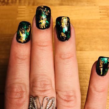 Nailworks - Foil gel by Sue - Nail Salons Near Me - Sacramento, California Nailworks - Foil gel by Sue - Nail Salons Near Me - Sacramento, California