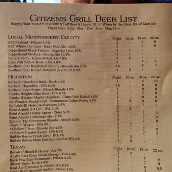 Citizens Grill - Nov.2019 - American Near Me - Conroe, Texas